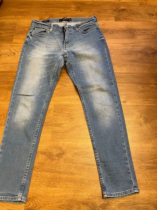 Pantalones vaqueros Hollister azules