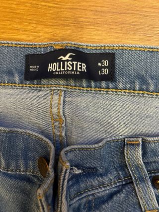 Pantalones vaqueros Hollister azules