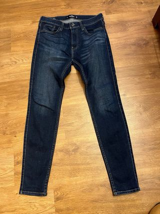 Pantalones vaqueros Hollister azules