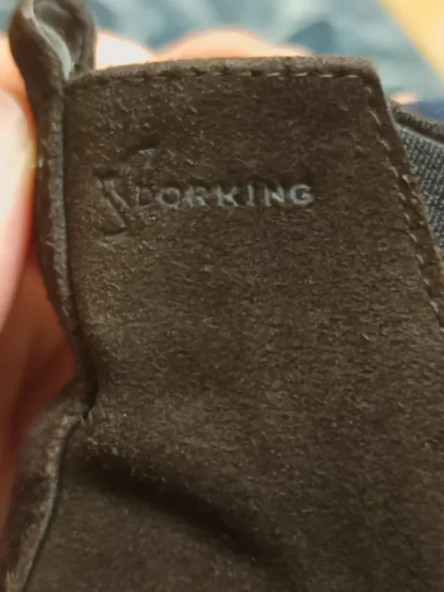 Botines ante marrónes talla 38