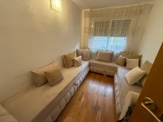 Sofá marroquí beige
