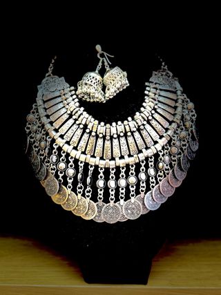 Joyería Bollywood Plateado