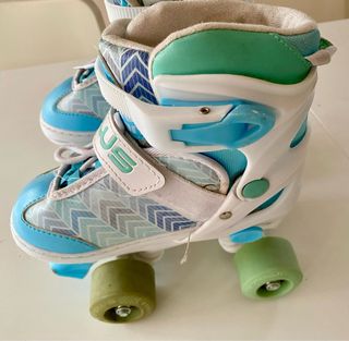 Patines 4 Ruedas Niños/Niñas Ajustable Talla 31-34