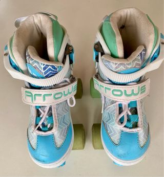 Patines 4 Ruedas Niños/Niñas Ajustable Talla 31-34