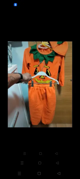 Disfraz Calabaza Infantil Talla 1-3 años