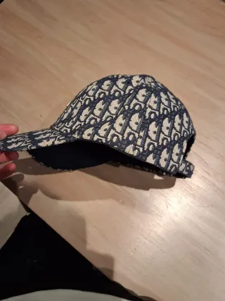 Gorra Christian Dior Beige y Azul