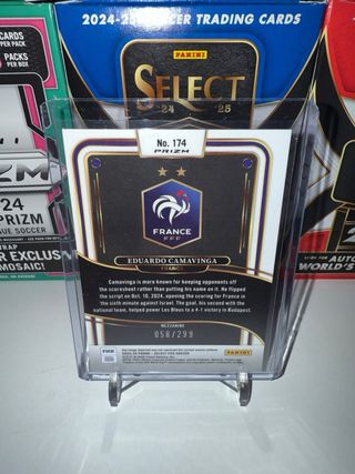 Carta Panini Select Eduardo Camavinga 24-25