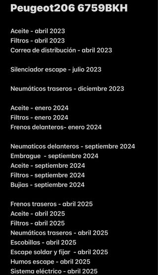 Peugeot 206 2001