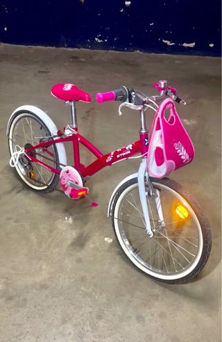 Bicicleta Infantil B'Twin 20 Rosa
