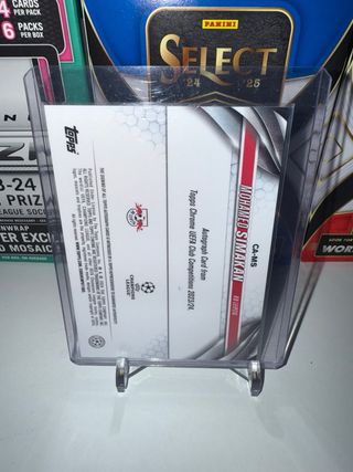 Carta Topps Chrome Adhamed Simakan Autografiada