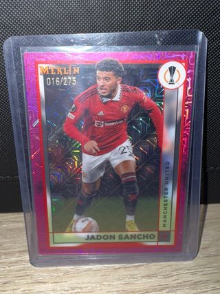 Carta Jadon Sancho Manchester United Merlin