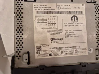 Radio Fiat Abarth 500 Uconnect 5