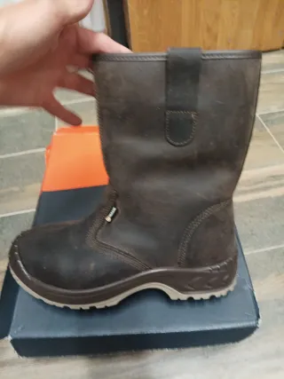 Botas de seguridad soldador Parade Marrón