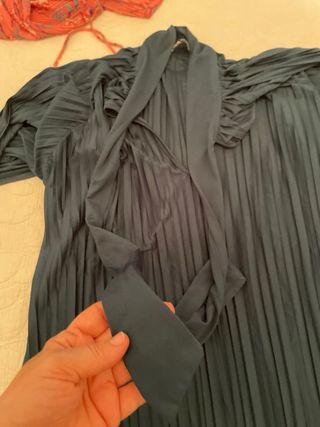 Vestido Zara plisado talla única