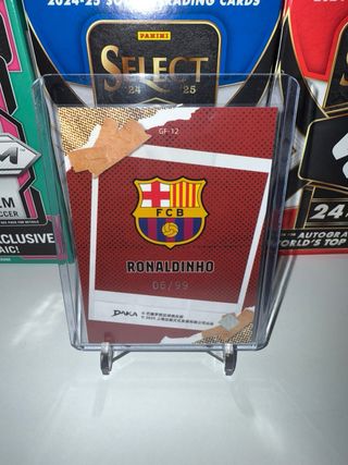 Carta Panini Select Ronaldinho Daka