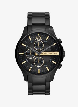 Reloj Armani Exchange Negro y Dorado