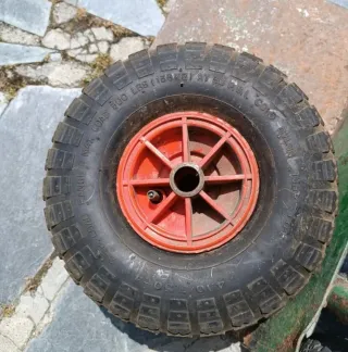 2 Ruedas Carretilla Neumáticas