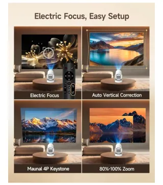 Proyector Magcubic Android 11 WiFi6 altavoz 1080P