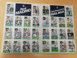 Album Este 84-85 completo, un cromo por casilla.