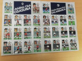 Album Este 84-85 completo, un cromo por casilla.