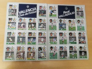 Album Este 84-85 completo, un cromo por casilla.
