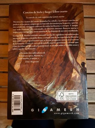 Festín de cuervos - Juego de tronos