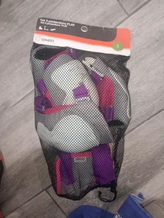 Set Protecciones Oxelo Talla S