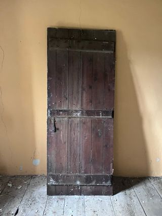 Puerta antigua de madera