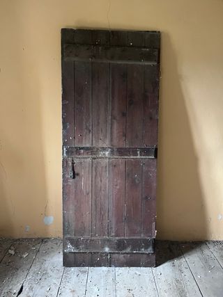 Puerta antigua de madera