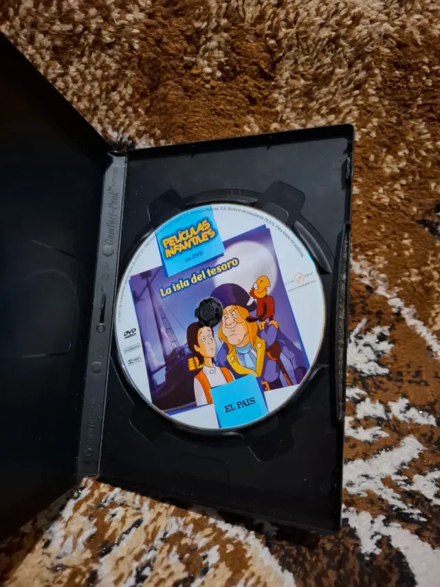 La Isla del Tesoro, películas infantiles en DVD