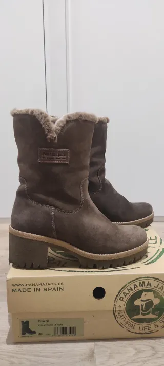 Botas Panama Jack mujer marrón talla 38