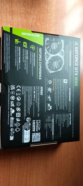 MSI GeForce GTX 1650 Ventus XS 4Gb