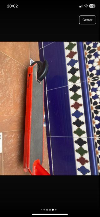 Patinete infantil rojo