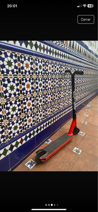 Patinete infantil rojo