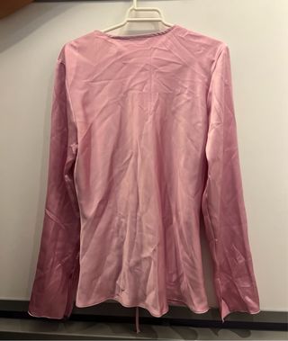 Blusa Zara Rosa Talla Única