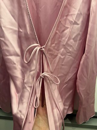 Blusa Zara Rosa Talla Única