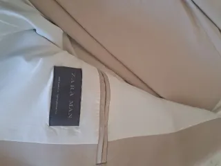 Traje Zara Man Beige Hombre