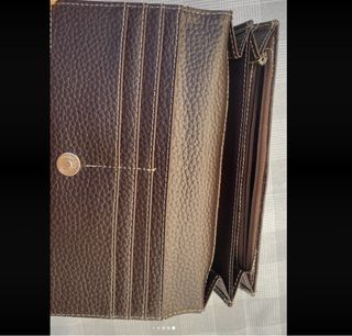 Billetera doble con monedero interior