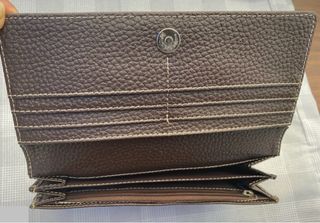 Billetera doble con monedero interior