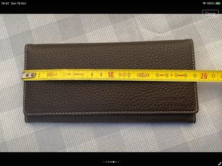 Billetera doble con monedero interior