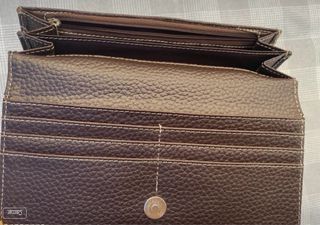 Billetera doble con monedero interior