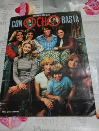 Álbum Cromos Con Ocho Basta Serie TV
