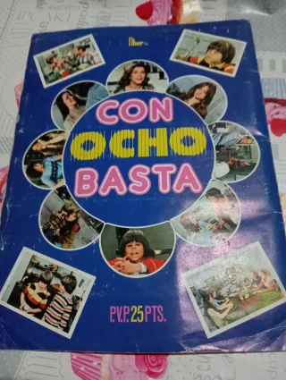 Álbum Cromos Con Ocho Basta Serie TV