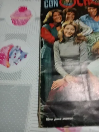 Álbum Cromos Con Ocho Basta Serie TV
