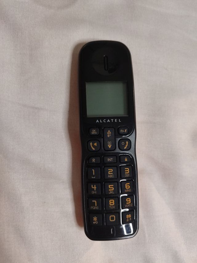 Teléfono Inalámbrico DECT Alcatel Negro