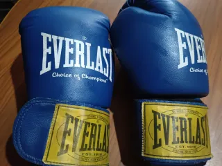 Guantes Boxeo Everlast 12oz Azul