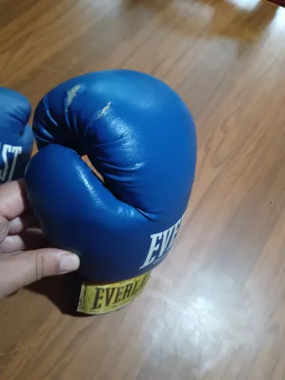 Guantes Boxeo Everlast 12oz Azul