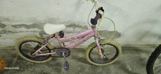 Bicicleta infantil rosa
