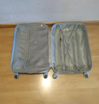 Maleta trolley verde