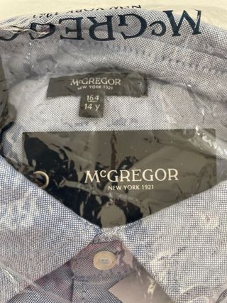 Camicia blu per bambini McGregor taglia 164